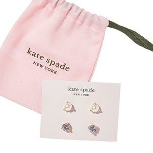 🆕 KATE SPADE NEW YORK Rise & Shine Stud Earrings Set of 2